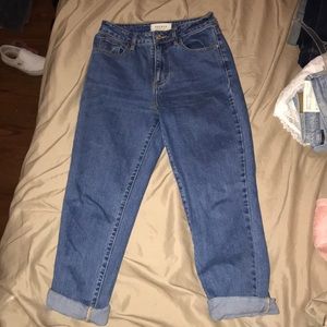 mom jeans from pacsun